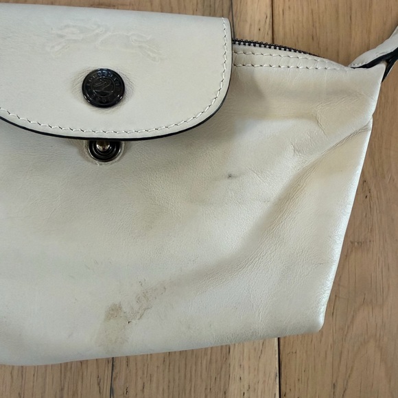 Longchamp Le Pliage Xtra Leather Mini Crossbody Pouch - Picture 6 of 13